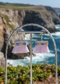 Pink Piupiu Earrings (Large)