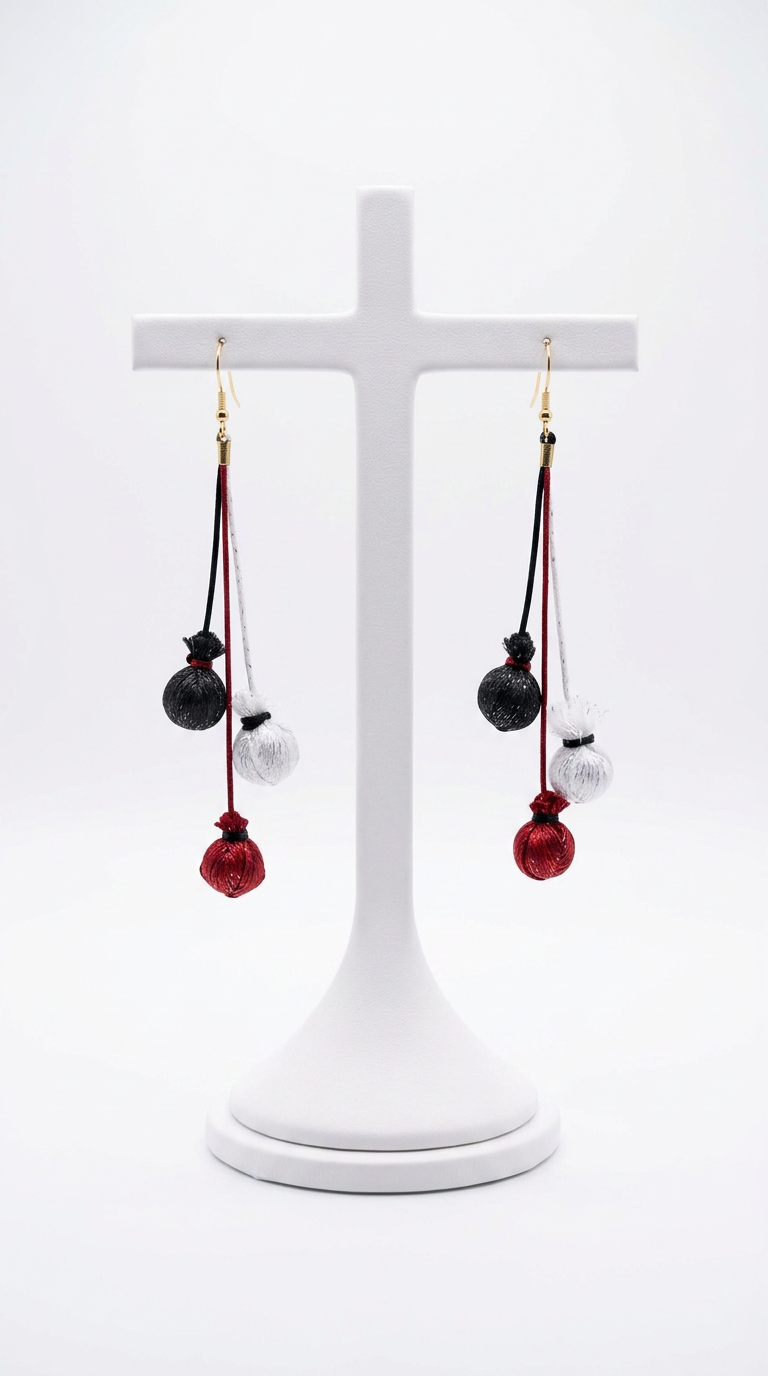 Tino Rangatiratanga Poi Earrings