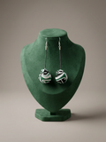 Green Poi Earrings (Pūhoro)