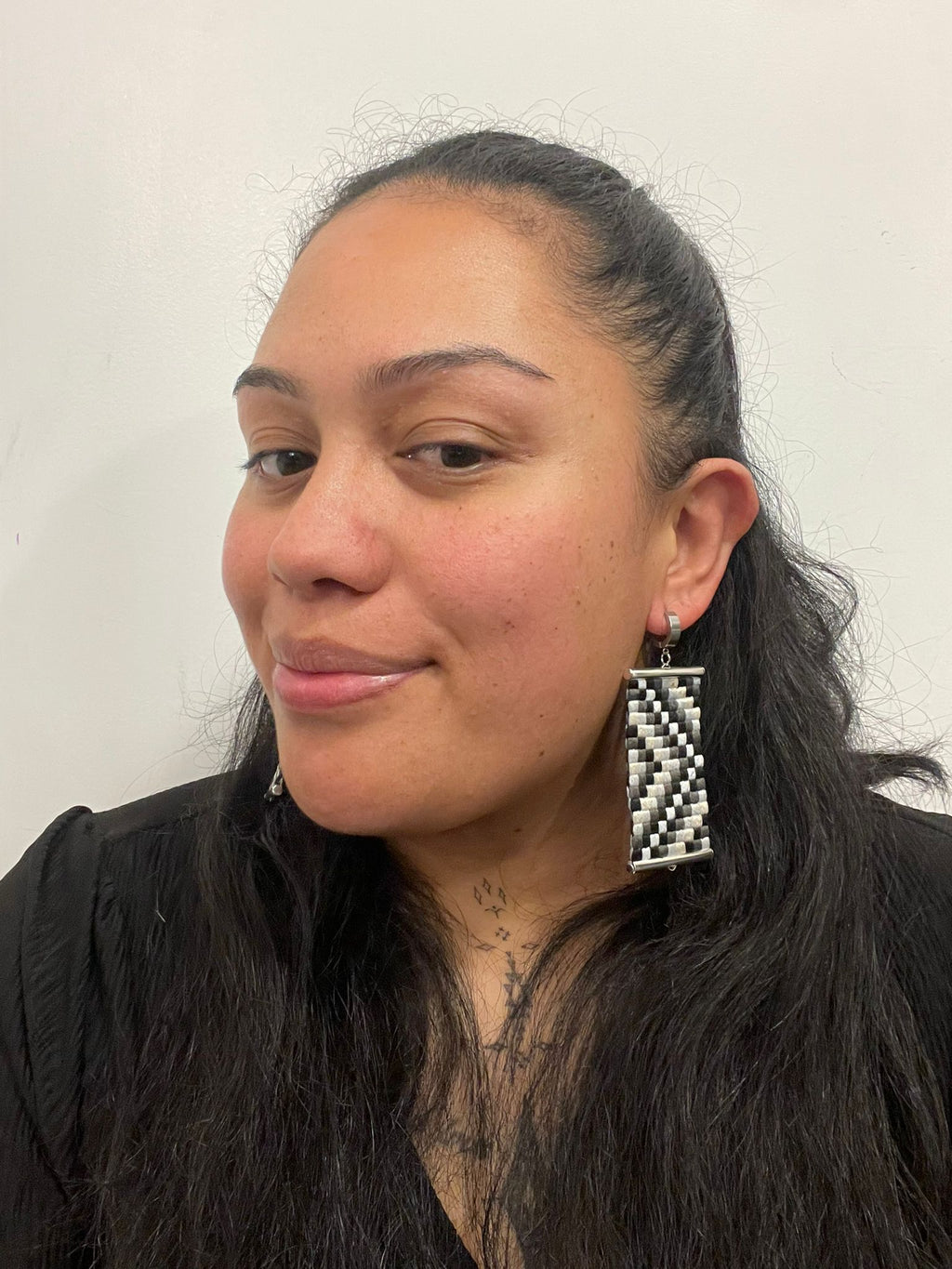 Poutama Earrings (Large)