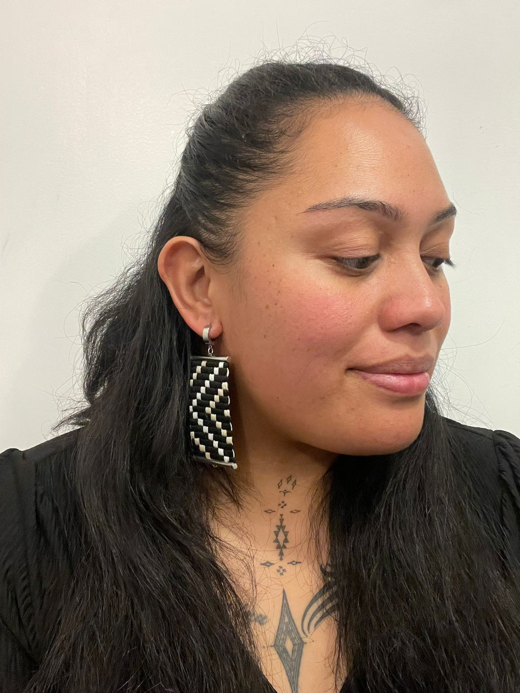 Poutama Earrings (Large)