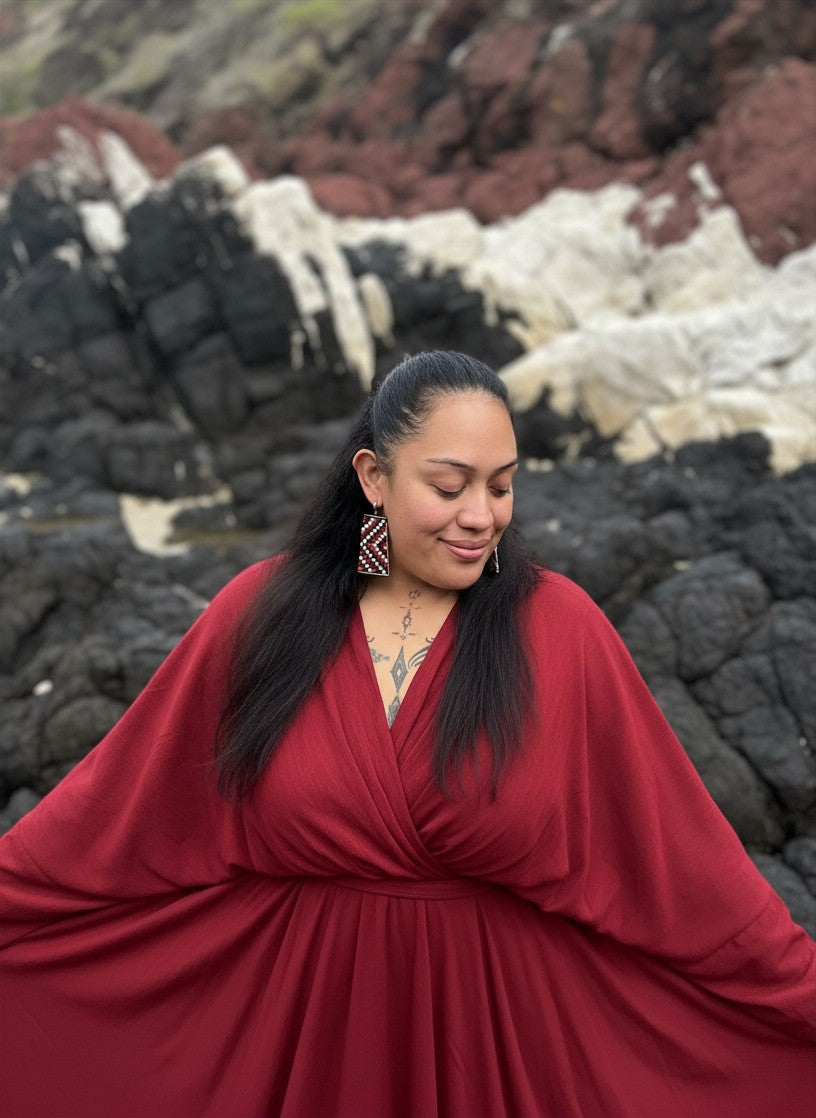 Tino Rangatiratanga Poutama Earrings