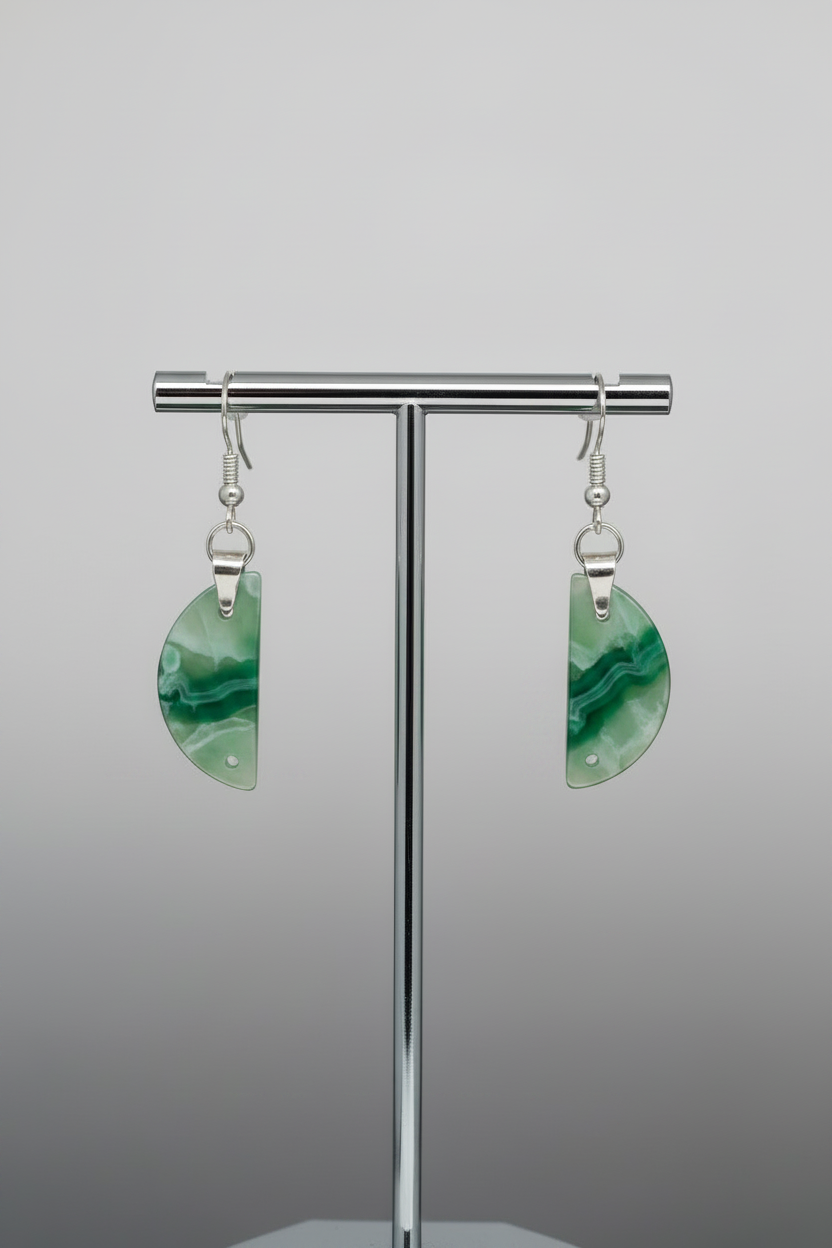 Paua Shell Earrings – Mother of Pearl | Māori Ora