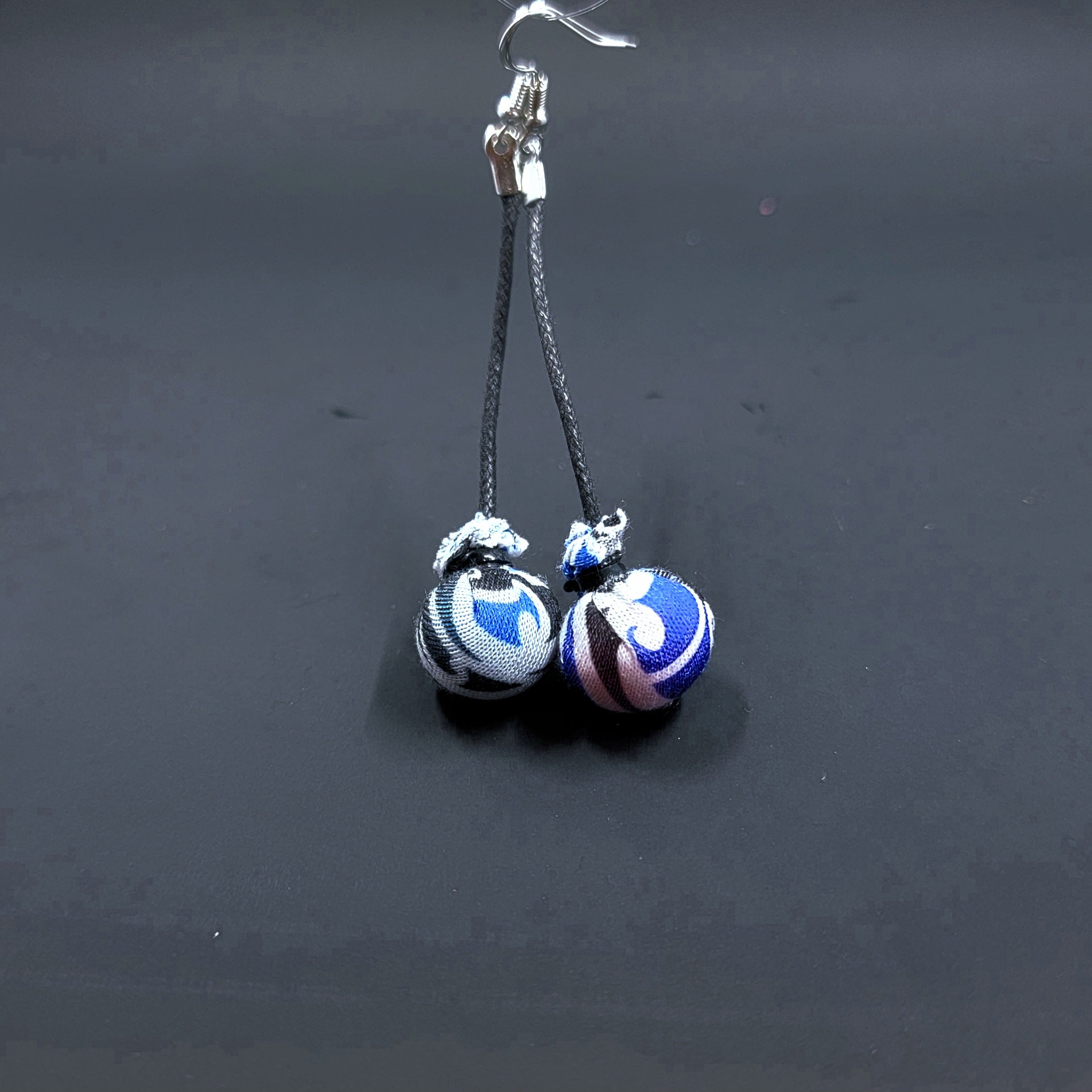 Poi Earrings (Blue)
