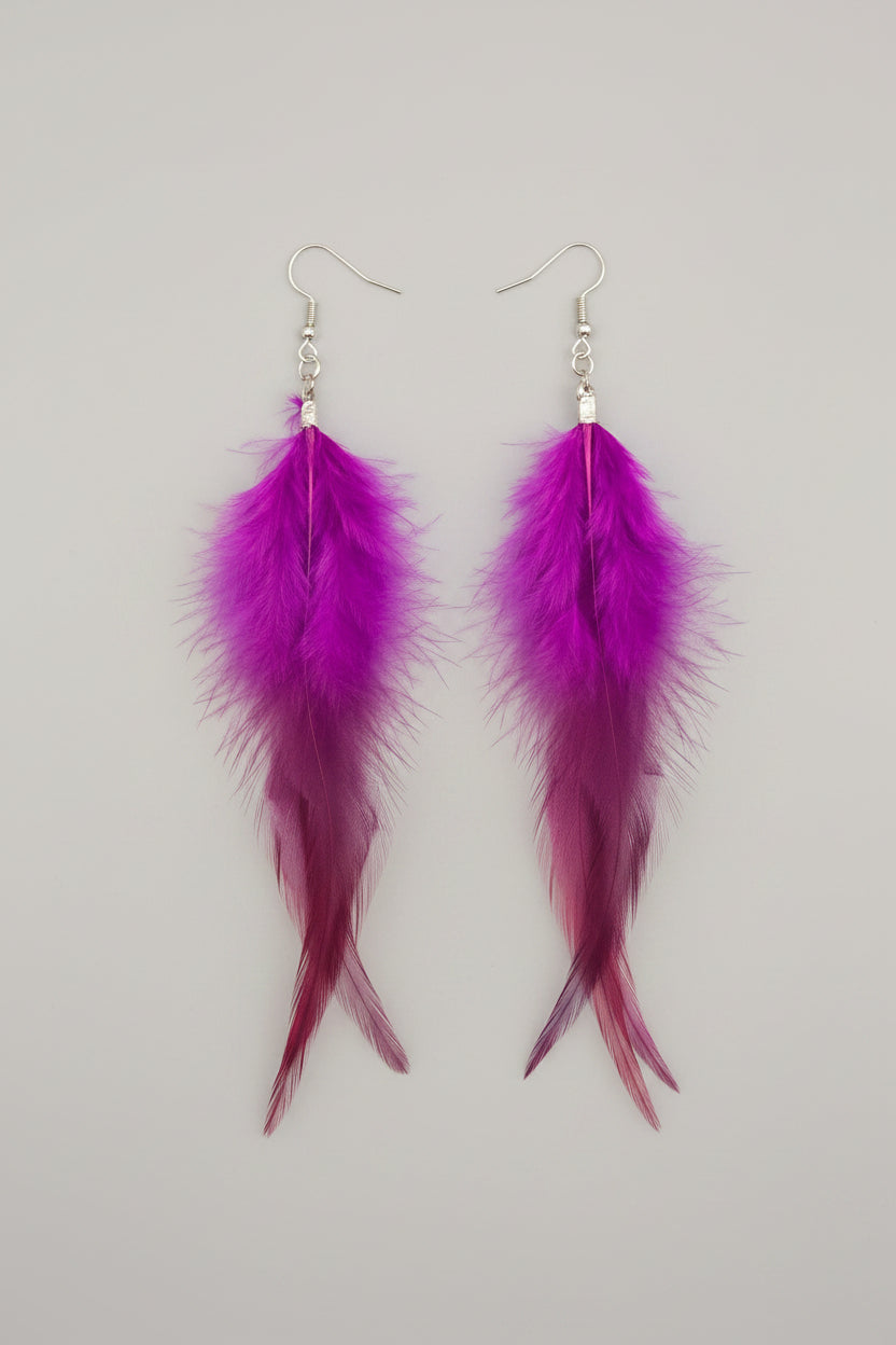 Magenta Feathers