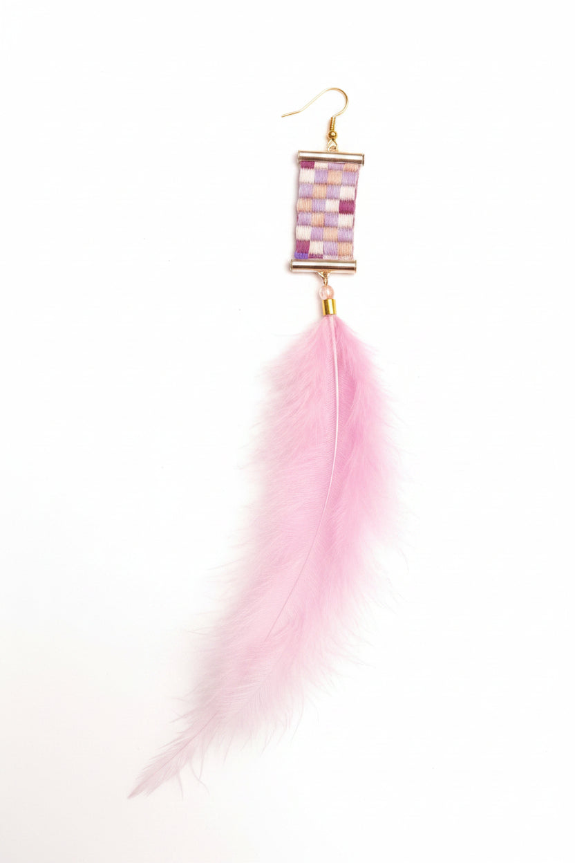 Purple Poutama (Small) + Raukura
